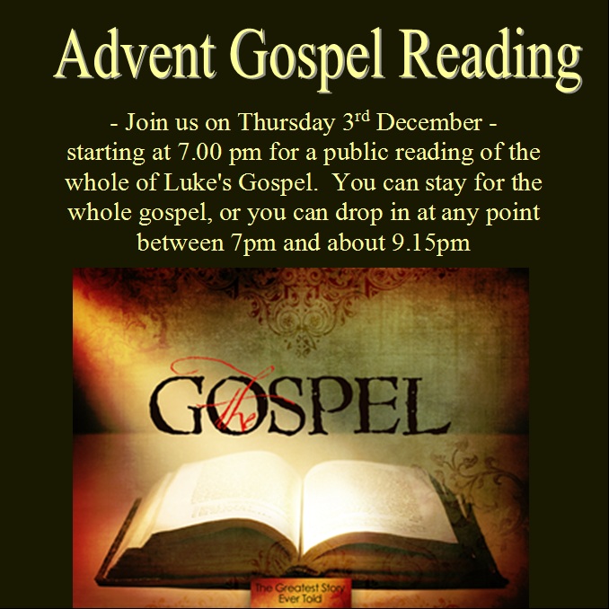 Advent Gospel Reading Clincarthill Parish Church